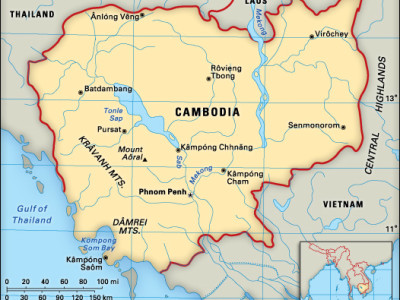 cambodia geography