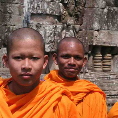 cambodian monks