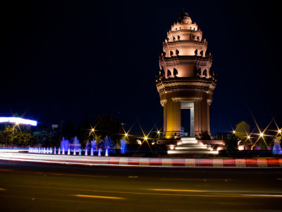 Independence Monument Phnom Penh City