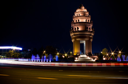 Independence Monument Phnom Penh City