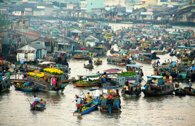 Mekong delta Cai Rang market