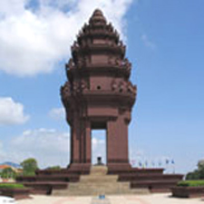 Cambodia independence monument
